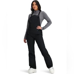 Obermeyer Malta Bib Overalls Women's Black NWT